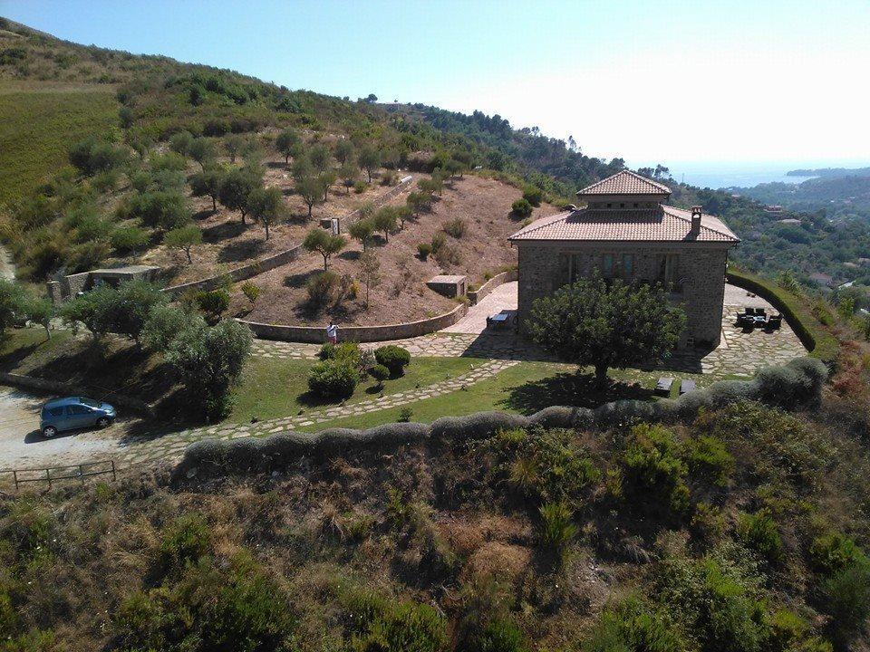 Sulle Onde Della Collina Villa Montecorice Bagian luar foto