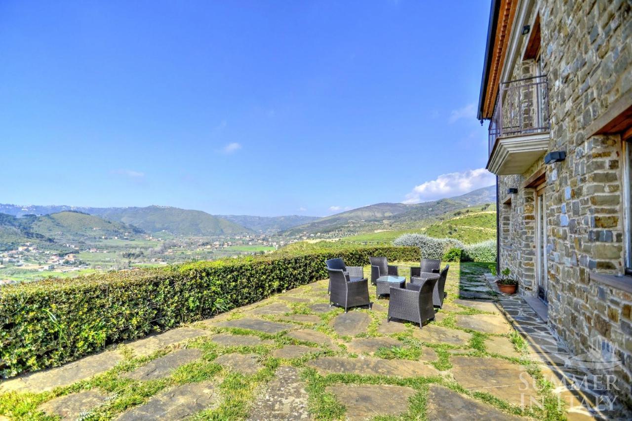 Sulle Onde Della Collina Villa Montecorice Bagian luar foto