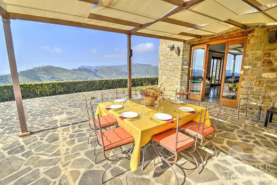 Sulle Onde Della Collina Villa Montecorice Bagian luar foto