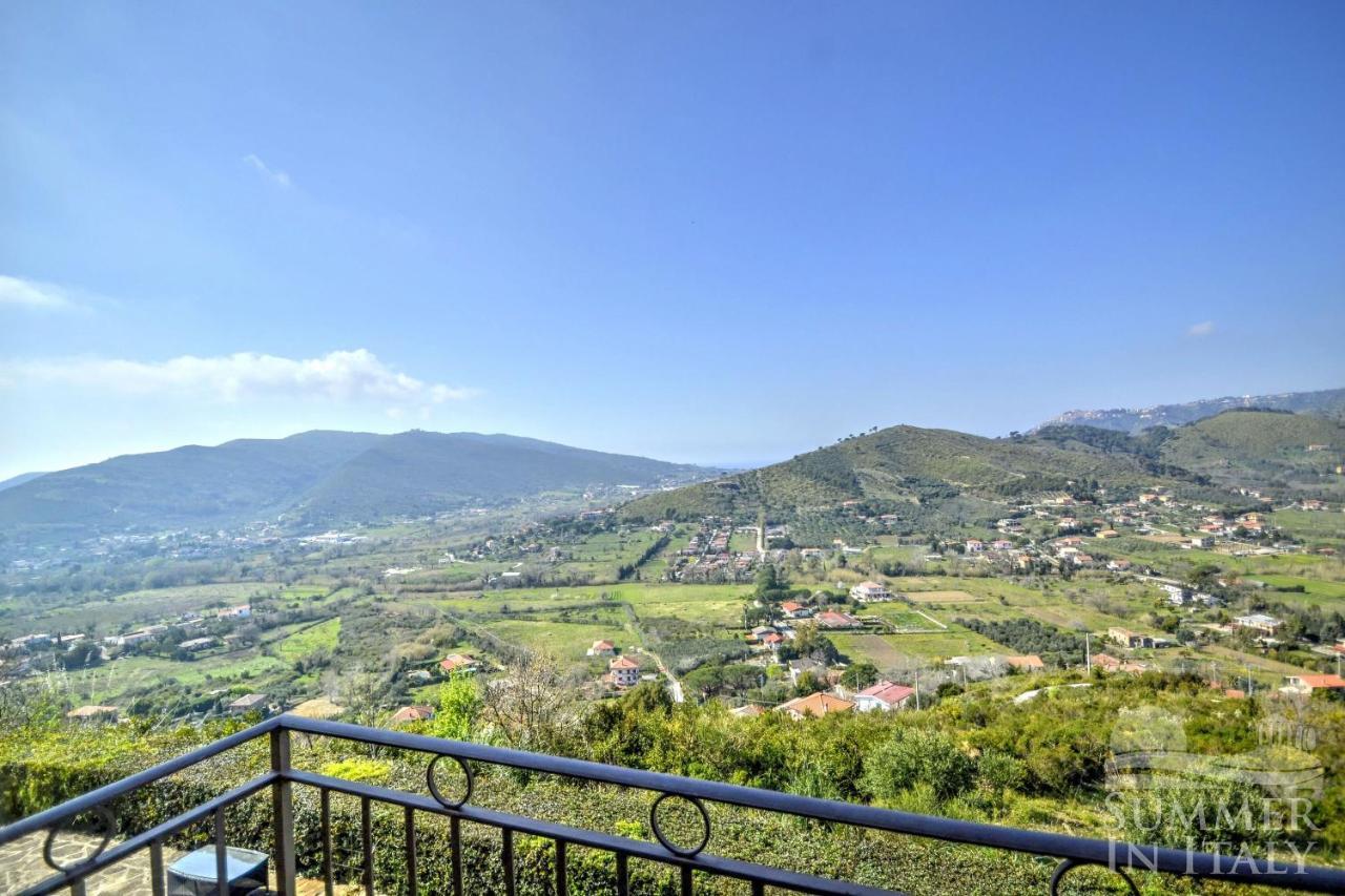 Sulle Onde Della Collina Villa Montecorice Bagian luar foto